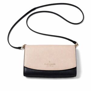 Kate Spade Black and Cream Crossbody Bag